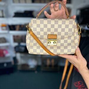 LV DAMIER AZUR 2 WAY BAG
